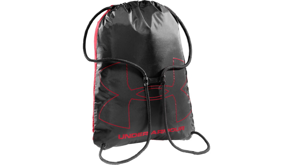 Under Armour UA Ozsee Sackpack Travel Backpack, Red, One Size Fits All, 1240539600OSFA