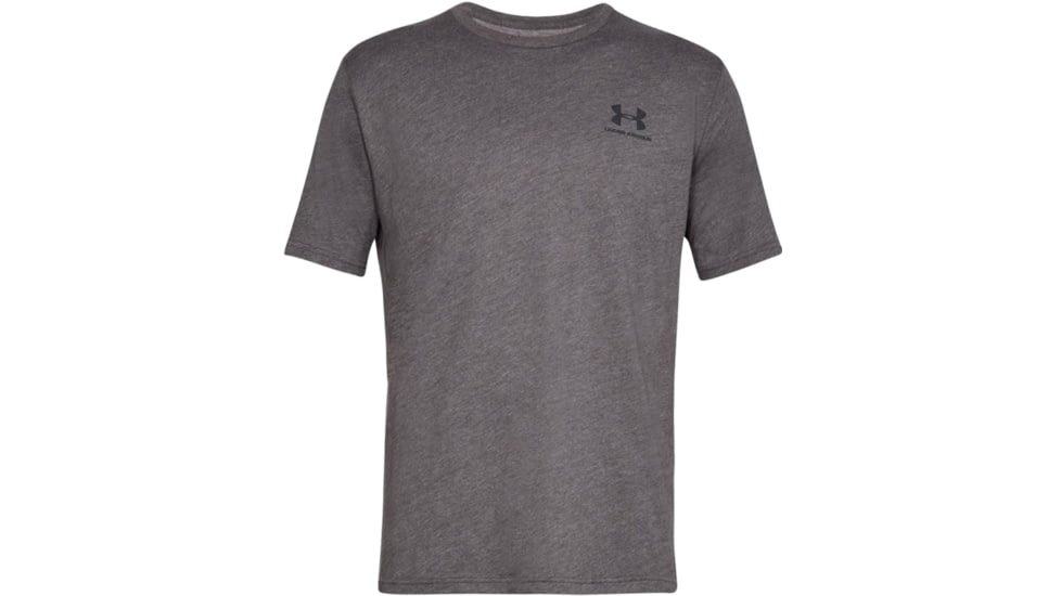 Under Armour Ua Sportstyle Left Chest T-shirt, Charcoal Medium Heather - 13267990192X