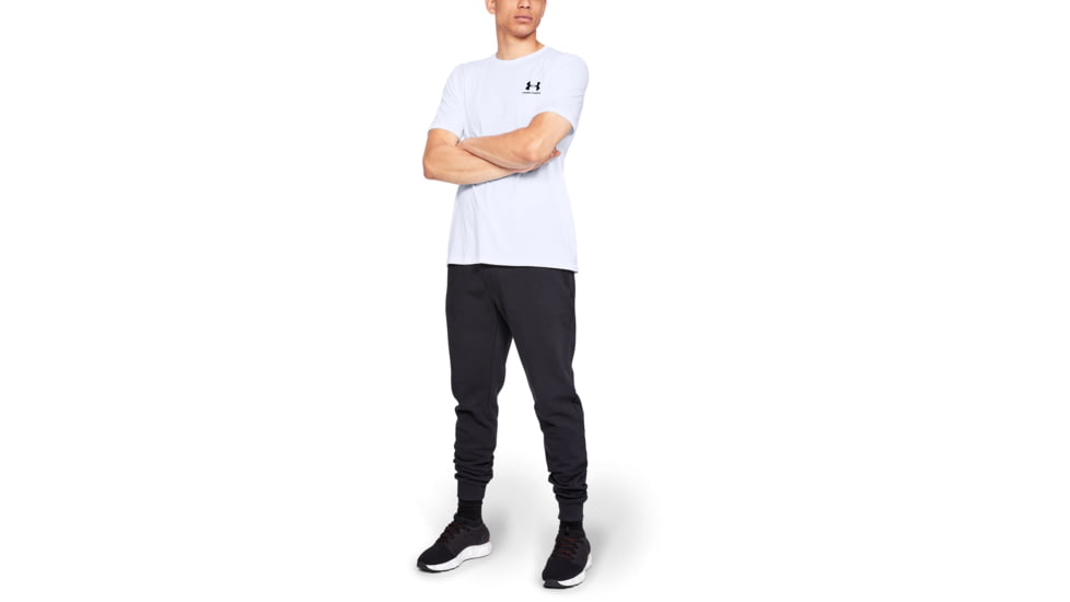 Under Armour UA Sportstyle Left Chest T-Shirt - Mens, White, 4X-Large, 13267991004XL