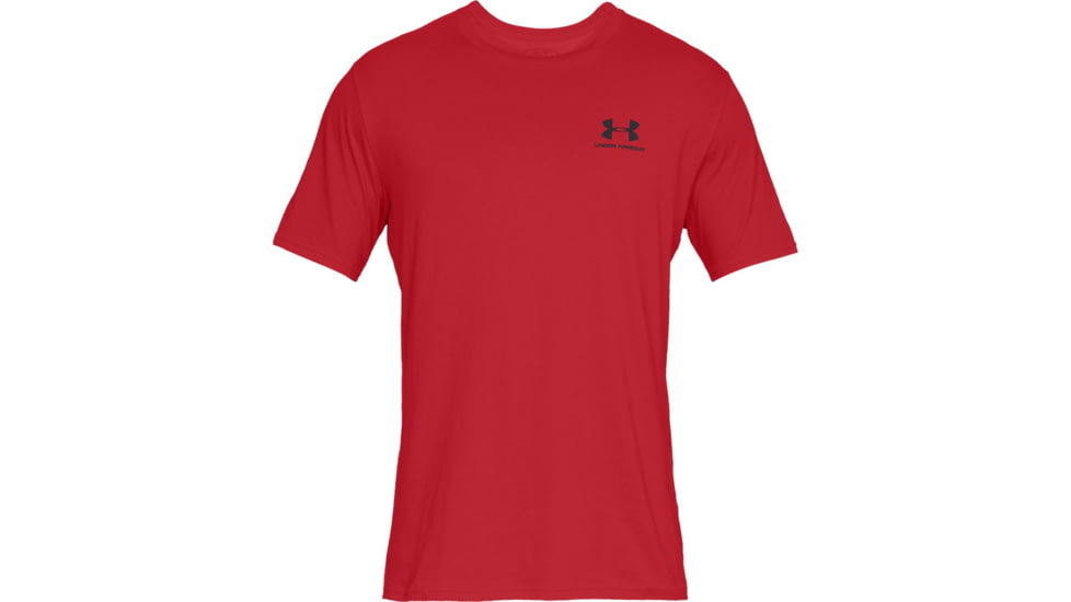 Under Armour Ua Sportstyle Left Chest T-shirt, Red - 13267996002X