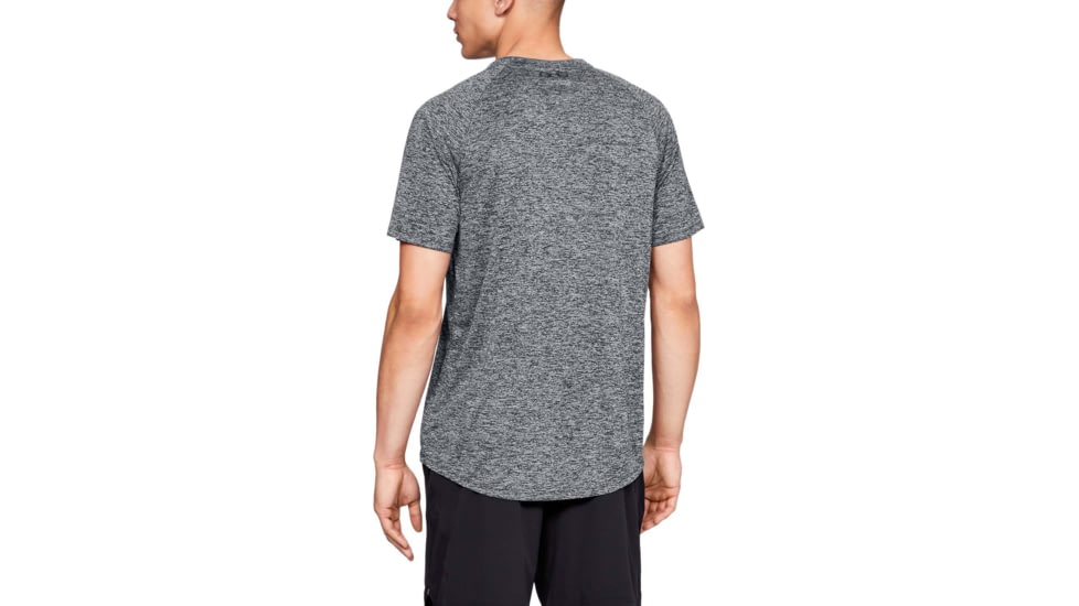 Under Armour UA Tech Short Sleeve Tee 2.0 - Mens, Black/White, 2X-Large, 13264130022X