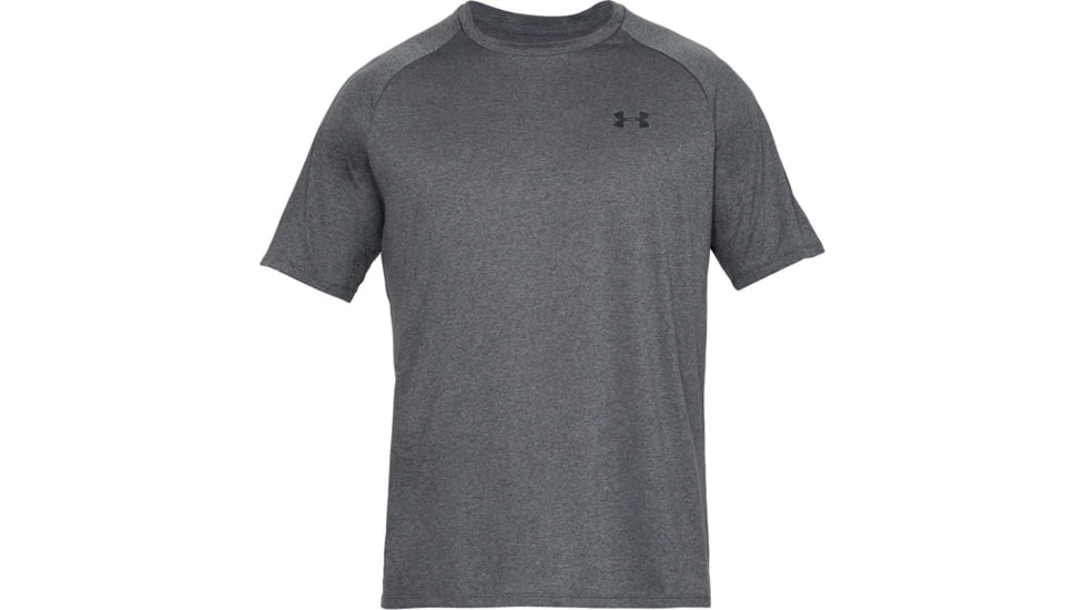 Under Armour UA Tech Short Sleeve Tee 2.0 - Mens, Carbon Heather, X-Large, 1326413090XL