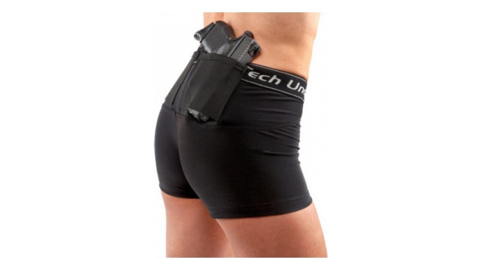 UnderTech Undercover Womens Concealment Holster Short Shorts,Black,3XL T1118BK-3X