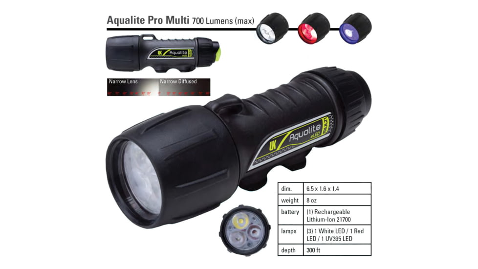 Underwater Kinetics Aqualite Multi Reef Explorer