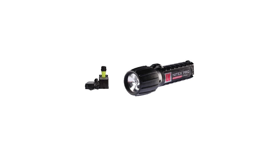 Underwater Kinetics Nitex eLED-AT2 w/Charger, Helmet Clip, AC Power Supply, Safety Yellow 12334