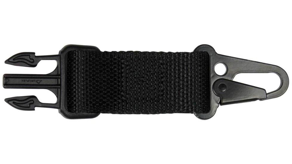 United States Tactical Sling Adapter, 1.25 in, HK Hook, Black, UST-ADP00201QH