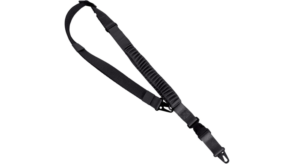 United States Tactical C4 - 2-to1 Point Open Ended Shock Webbing Sling, 1.25in, Black, UST-SLC00401OE