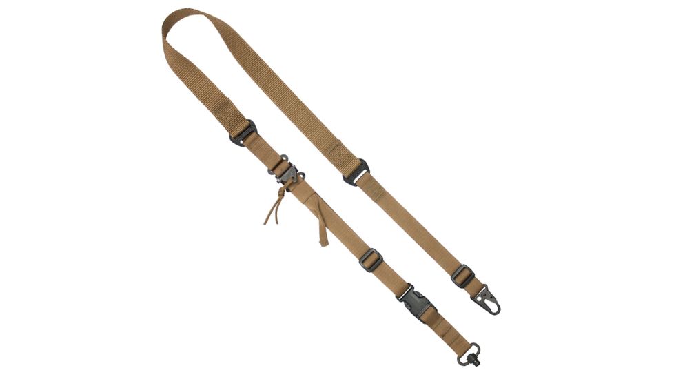 United States Tactical D2 - 2-Point Rapid Fit Sling, 1.25in, QD Swivel, Coyote, UST-SLD00202QD