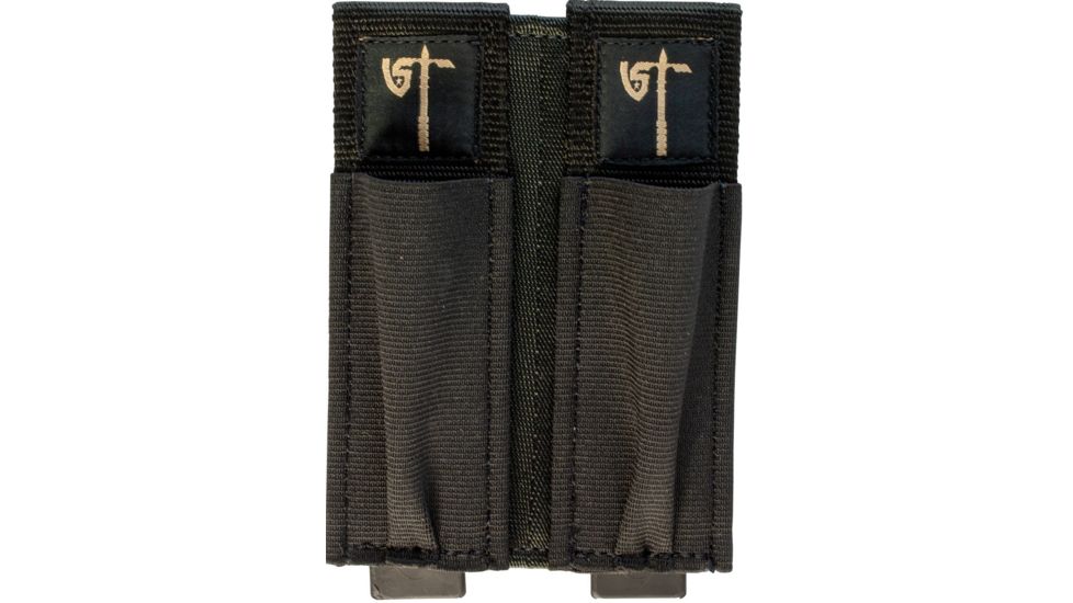 United States Tactical Pistol Mag Pouch, Double, Black, UST-MOL01701