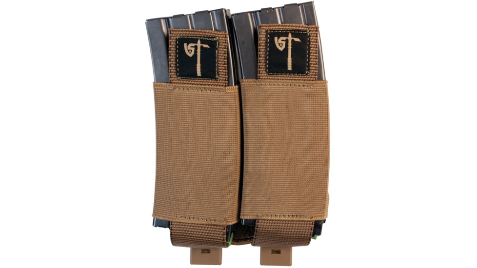 United States Tactical Double Rifle Mag Pouch, Coyote, UST-MOL01902