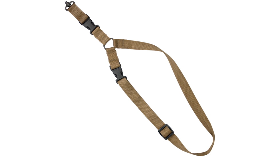 United States Tactical S1 Open Ended Single-Point Tactical Sling, 1.25in, Coyote, UST-SLS00102OE
