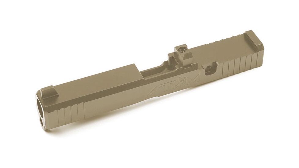 Unity Tactical Atom Slide, Glock 17 Gen 4, Stripped, Flat Dark Earth, ATS-GS4-G17F
