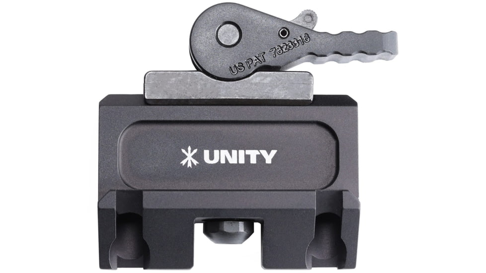 Unity Tactical RAXIS QD Lever, Fits Picatinny, Anodized Finish, Black, LMMIBQD