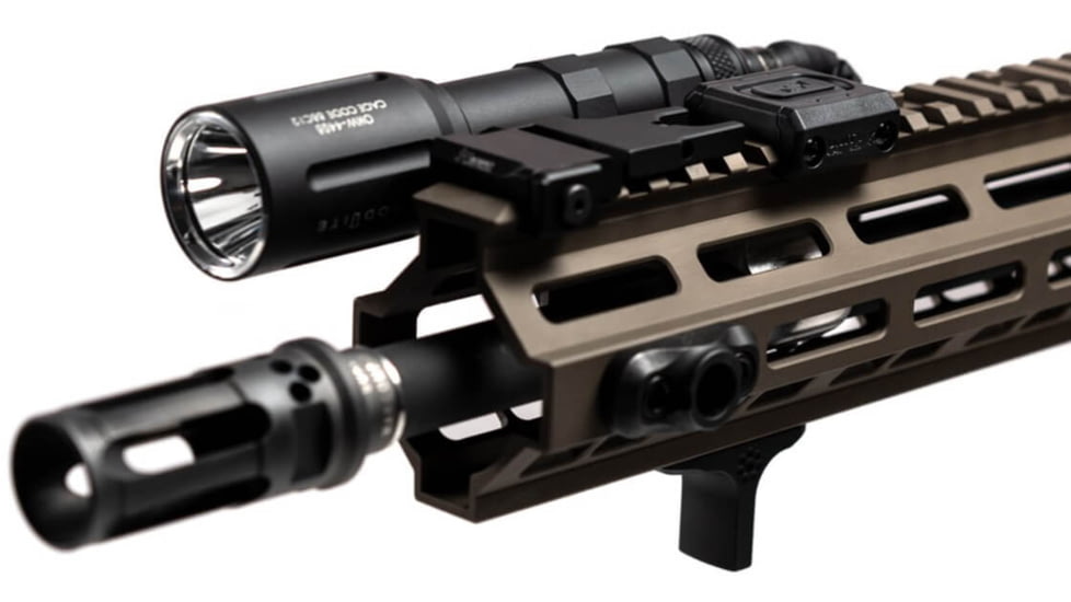 Unity Tactical Modbutton Lite Single Lead Surefire 4.5in Switch, Fits Picatinny, Anodized Finish, Black, MBLBLKSF45