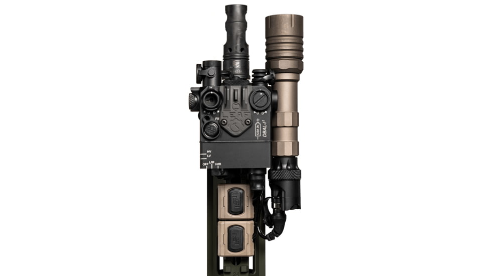 Unity Tactical Modbutton Lite Single Lead USB-C 7in Switch, Fits Picatinny, Anodized Finish, FDE, MBLFDEUC7