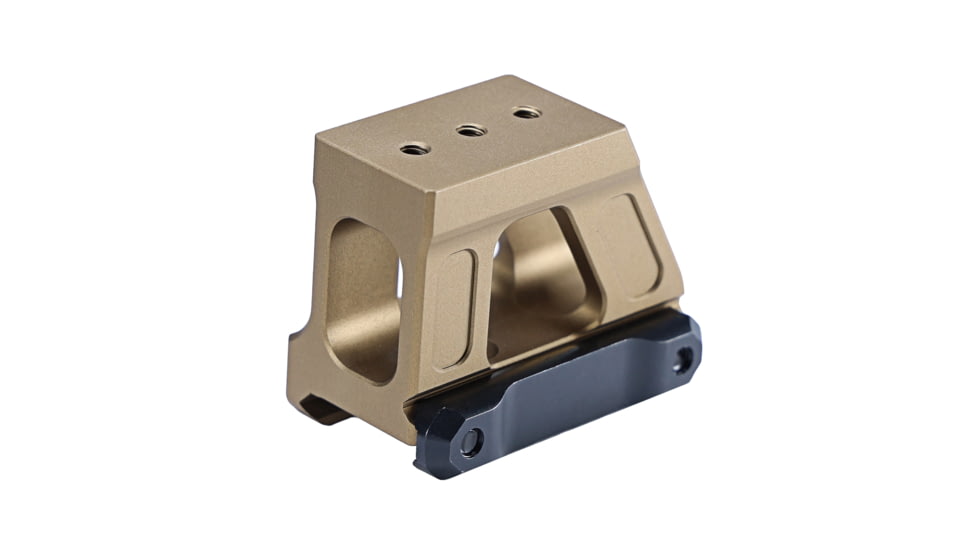 Unity Tactical MRDS Mount, 2.26&quot; Height, Cross Bolt, Mount RMR Footprint, Anodized Finish, Flat Dark Earth, FST-MRDF