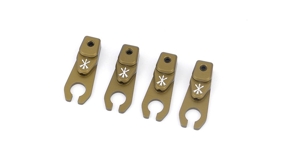 Unity Tactical Sordin Arc Rail Adapter Kit - BTH, FDE HLM-SABF