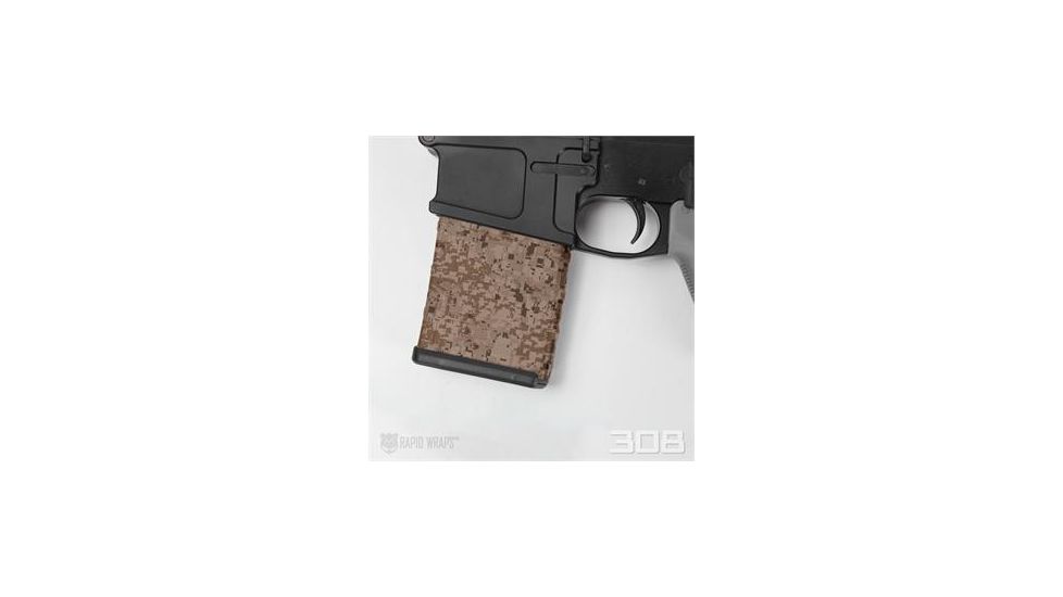 US Night Vision .308 Mag Wraps Tiger Stripe 20-Shot Magazine, Tiger Stripe USMC Desert 308M67