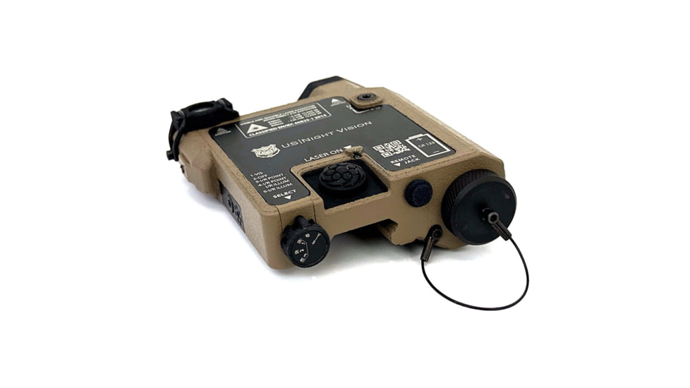 US Night Vision Designate IR-V Three Beam Green Laser Sight, Flat Dark Earth, 200200