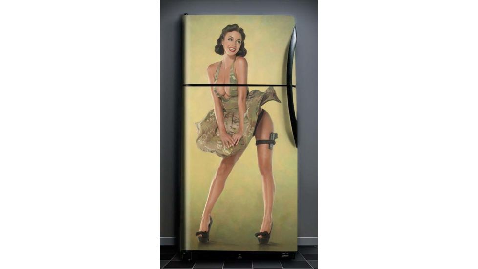 US Night Vision Fridge Wraps Hot Shots 2013, Rosie Cover, 38x65in 701000