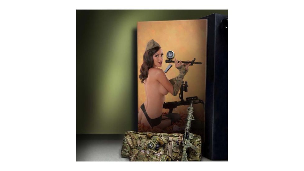 US Night Vision Gun Safe Wraps Hot Shots 2013, 38x65in, Rosie October 702010