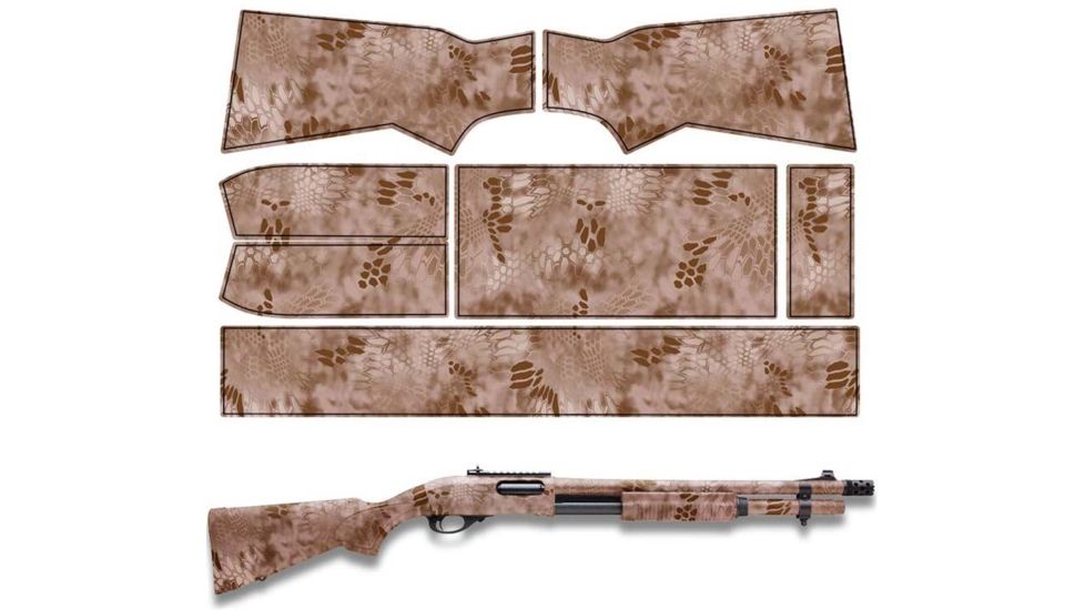US Night Vision KRYPTEK Camo Pre-Cut Universal Shotgun Skin Vinyl Wrap, 20x30in, Kryptek Nomad 046534