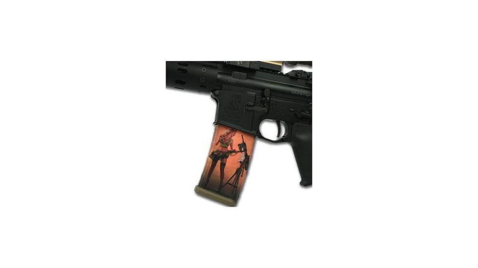 US Night Vision Mag Wraps AR Rifle 30-Shot Magazine Hot Shots Calendar 2013, Sam June 021005