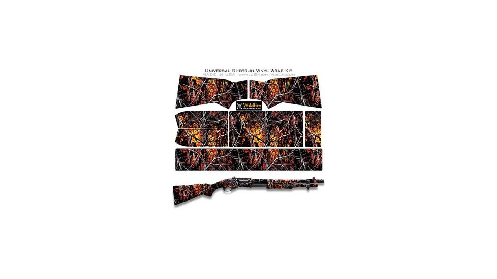 US Night Vision Moon Shine Camo Pre-Cut Universal Rifle Skin Vinyl Wrap, 20x30in, Muddy Girl 015641