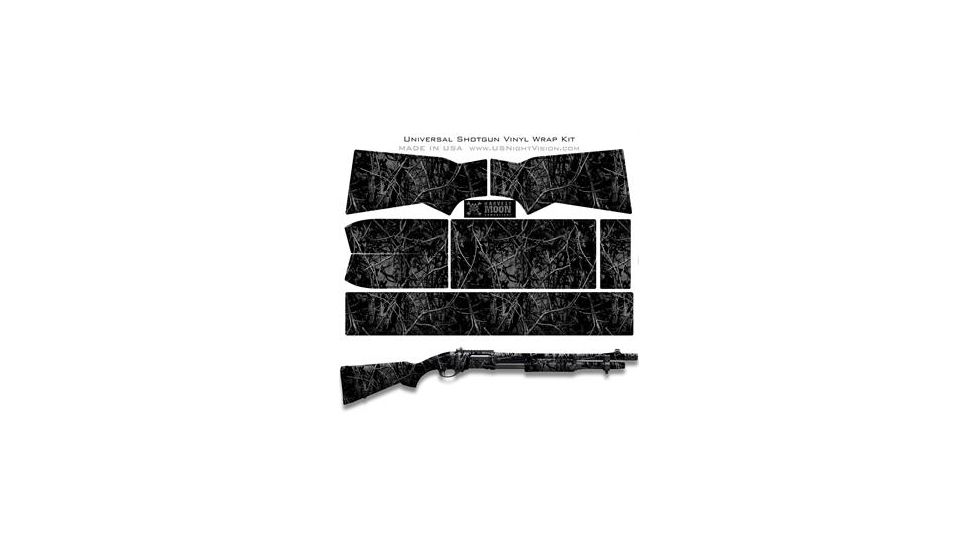 US Night Vision Moon Shine Camo Pre-Cut Universal Shotgun Skin Vinyl Wrap, 20x30in, Harvest Moon 015042