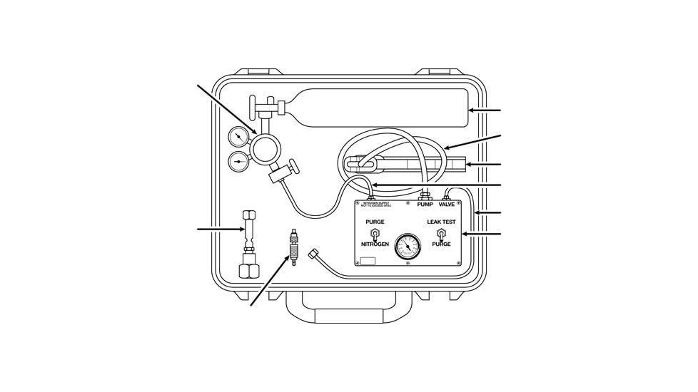 US Night Vision Quick Detach Purge Adapter for PVS-14, PVS-7, White 000545