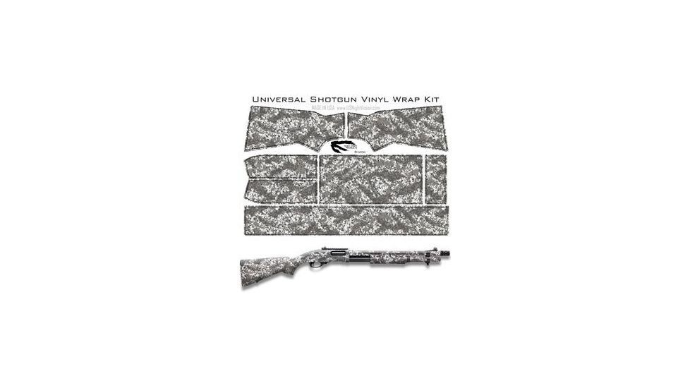 US Night Vision Tiger Stripe Camo Pre-Cut Universal Shotgun Skin Vinyl Wrap, 20x30in, Deep Woods Snow 056532