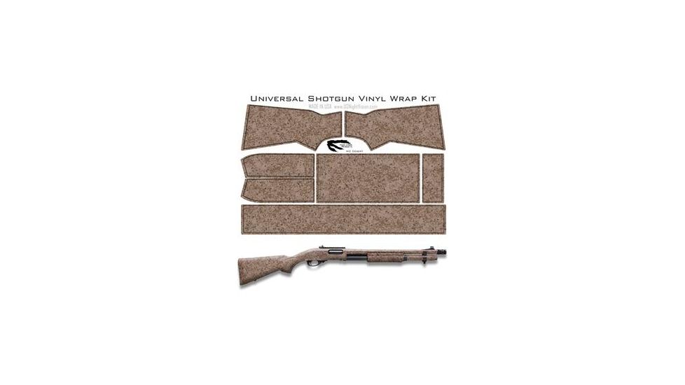US Night Vision Tiger Stripe Camo Pre-Cut Universal Shotgun Skin Vinyl Wrap, 20x30in, USMC Desert 056535