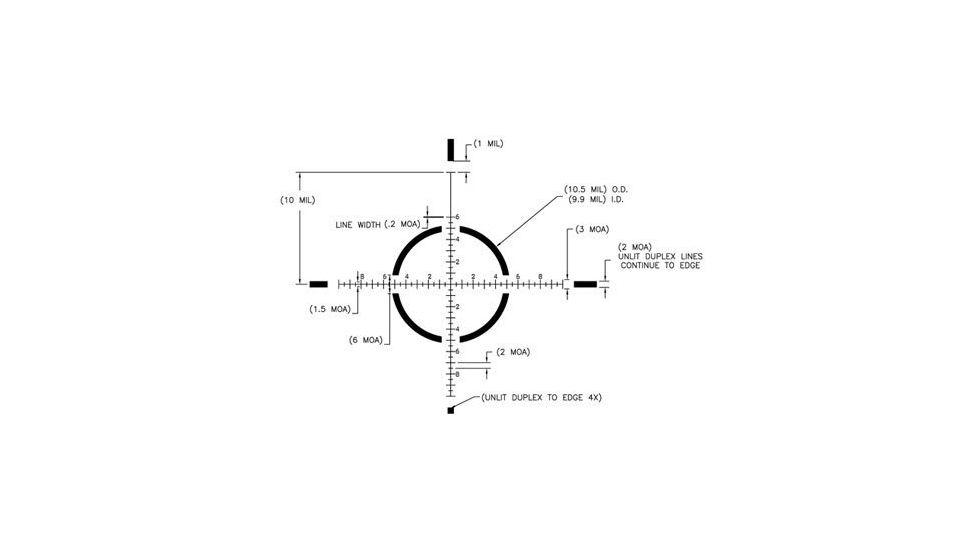 USO SN-3 Rifle Scope JNG MIL Reticle