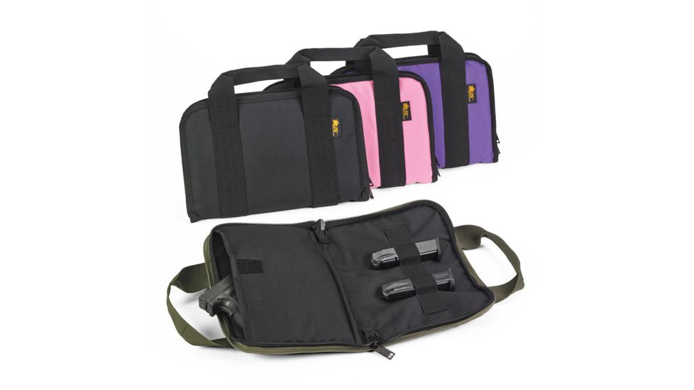 Attache Gun Case, Pink, 13.5inx9in