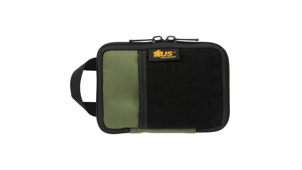 US PeaceKeeper EDC Admin Organizer Pouch, 4&quot;x6&quot;, 1000 Denier Nylon, Olive Drab Green, P22046
