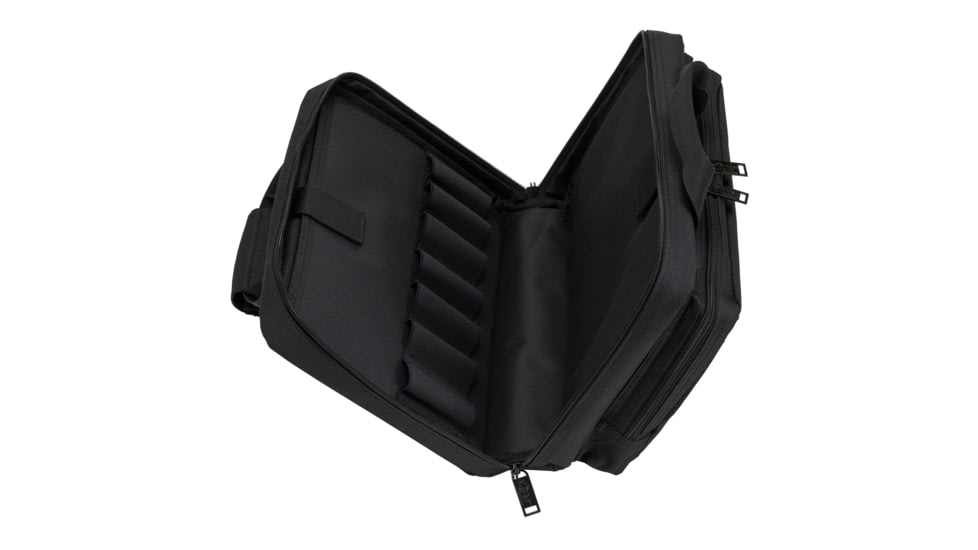 US PeaceKeeper Macro Mini Range Bag, 13.5"x9.5"x3", Ripstop Nylon and 1000 Denier Nylon, Black, P21305