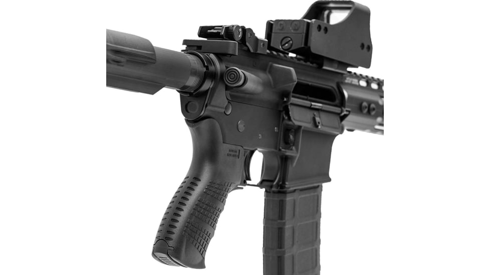 UTG Pro AR15 Ambidextrous Pistol Grip, Black, RBUPG01B