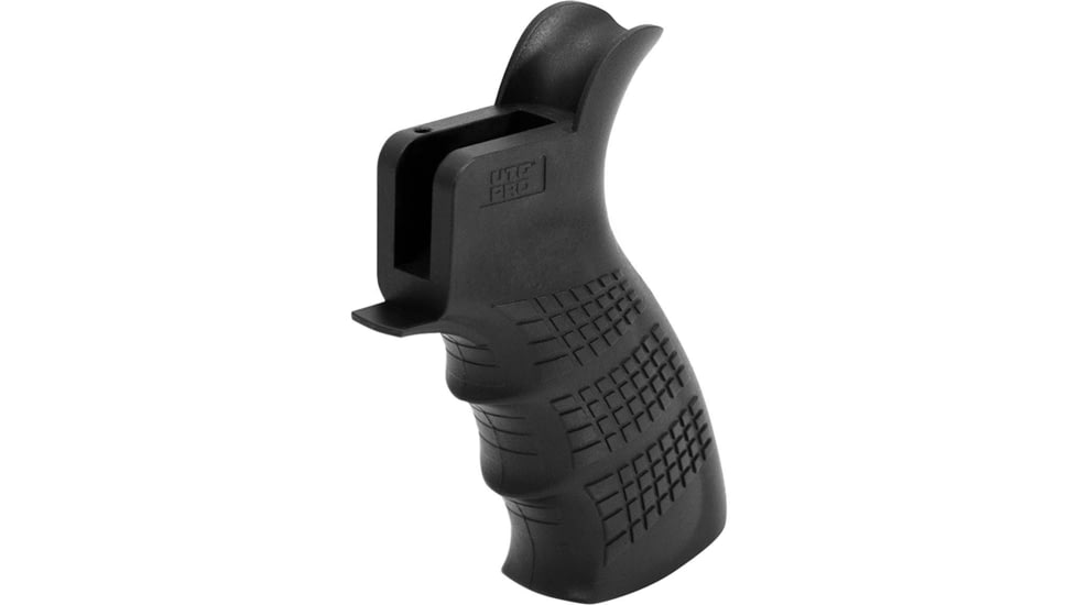 UTG Pro AR15 Ambidextrous Pistol Grip, Black, RBUPG01B