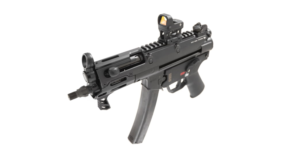 UTG Pro Drop-in Handguard/Clawmount, MP5K, Black, MTU055SSMK