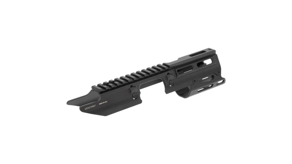 UTG Pro Drop-in Handguard/Clawmount, MP5K, Black, MTU055SSMK