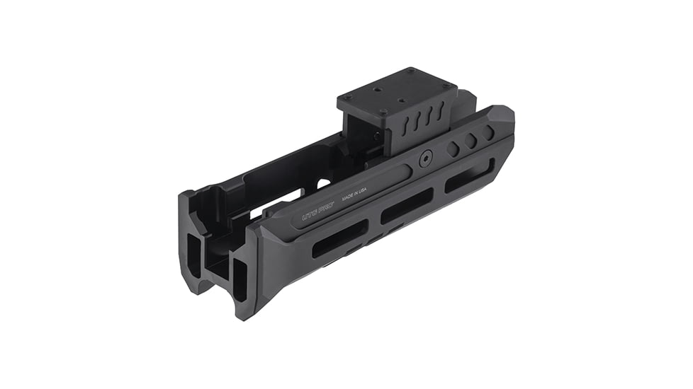 UTG Pro Super Slim M-LOK Forend for Ruger PC Carbine, 8 Slots, Matte Black Anodized 6061-T6 Aluminum, Black, MTU050SSM