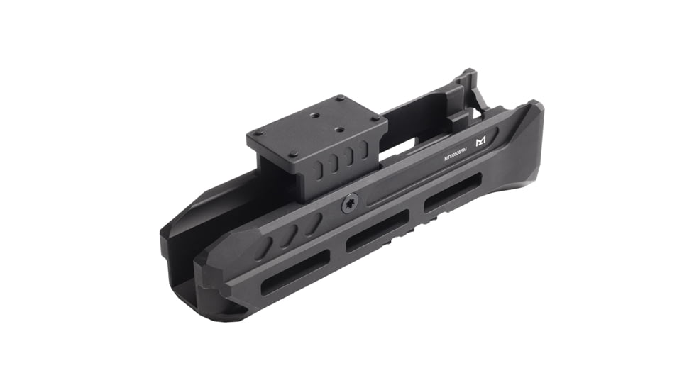 UTG Pro Super Slim M-LOK Forend for Ruger PC Carbine, 8 Slots, Matte Black Anodized 6061-T6 Aluminum, Black, MTU050SSM