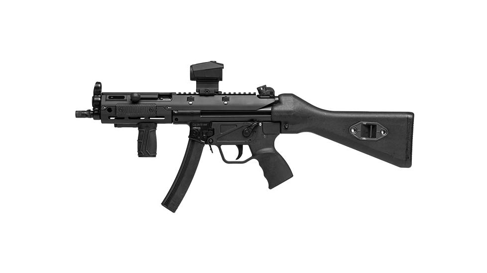 UTG Pro UTG PRO MP5 Handguard, Extended Upper Picatinny Mount, M-LOK, Black, MTU055SSM