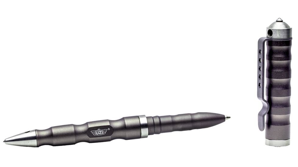 UZI Tactical Defender Pen, Silver UZITP7GM