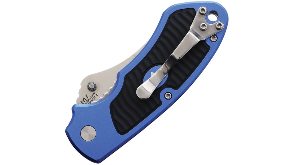 V NIVES Stout Linerlock Blue
