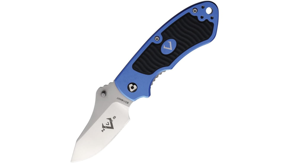 V NIVES Stout Linerlock Blue