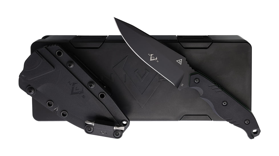 V NIVES Trailblazer Fixed Blade Black