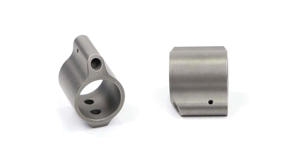 V Seven 17-4 Stainless Gas Block, .625, Raw Ti, S.625