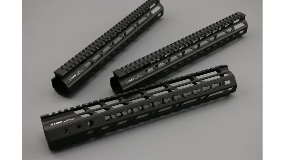 V Seven Hyper-Light Magnesium Handguard 13.5" Keymod, .308 HYPLIGHT 13.5KM308