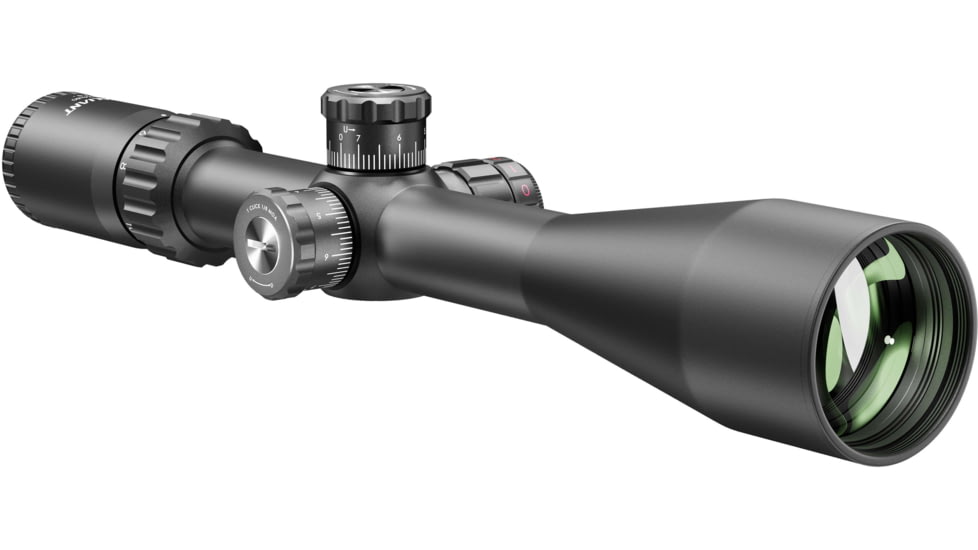 Valiant Optics Lynx Rifle Scope, 6-24x50mm, 30mm Tube, SF SIR Mil-Dot Red Illuminated Reticle, Black, VL5301